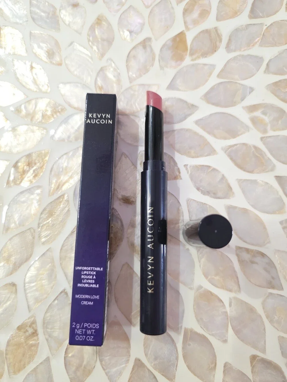 Kevyn Aucoin Unforgettable Lipstick Modern Love Cream 0.07oz Authentic Full Size